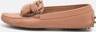 Tod's Tods Gommini Floral Embellished