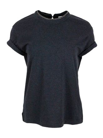 Brunello Cucinelli Cotton pocket handkerchief Tee