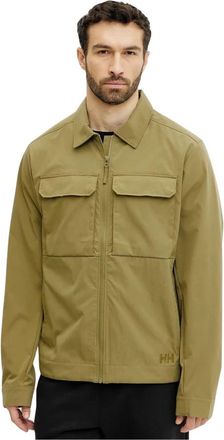Helly Hansen Escape Lichtgewicht Jack - Heren - Skatekleding - Groen - S - Polyester - Fitness