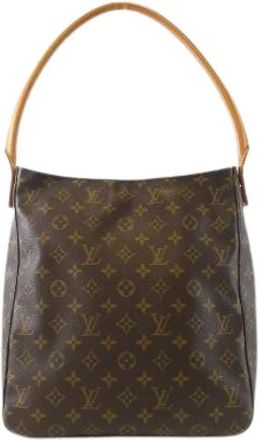 Louis Vuitton Pre-owned Shoulder Bags, female, Brown, Size: ONE SIZE Pre-owned Monogram Shoulder Bag