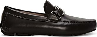 Ferragamo Mocassini con placca - Nero