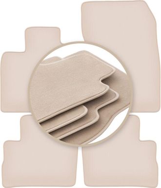 OEM Alfombrillas Premium Beige Para: Nissan Qashqai Iii Suv 2021
