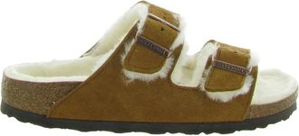 Birkenstock Schapenvachtlaarzen - Dames - Sandalen - Bruin - 43 EU - Schoenen