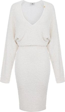 Elisabetta Franchi Dames, Jurken, Beige, Maat: XS