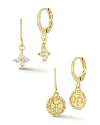 Sphera Milano Plated Cz Earrings