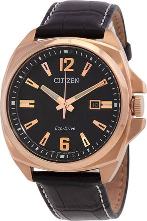 Citizen Eco-Drive Black Dial Mens Watch AW1723-02E