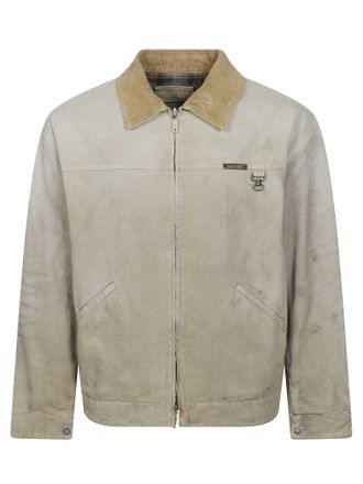 Golden Goose Raul Vintage Cotton Corduroy Collar Jacket
