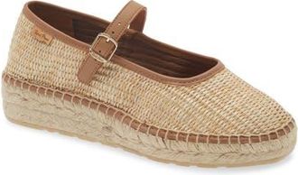 Toni Pons Inca Espadrille Wedge in Natural at Nordstrom, Size 5.5-6Us