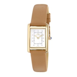 Porsamo Bleu Karolina Quartz Diamond White Dial Ladies Watch 1082CKAL