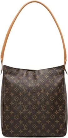 Louis Vuitton Pre-owned Shoulder Bags, female, Brown, Size: ONE SIZE Pre-owned Looping GM
