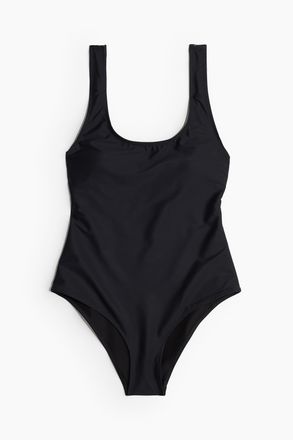 H&M Firm Shape Badeanzug - Schwarz