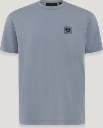 Belstaff Belstaff Camiseta para hombre Punto de algodón Azul pedernal 2XL