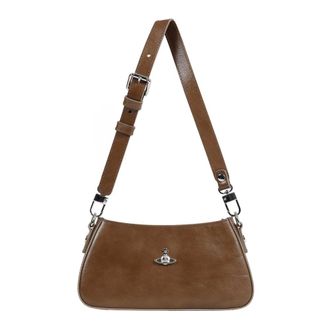 Vivienne Westwood Shoulder Bags, female, Brown, Size: ONE SIZE Tasha Shoulder Phone Bag