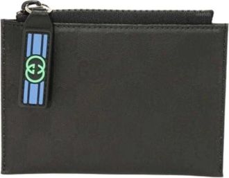 Gucci Pre-owned Wallets, male, Black, Size: ONE SIZE Pre-owned Coin purse/coin case