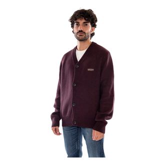 Kaotiko Cardigan Snake - Heren - Truien - Bruin - Maat: S Katoen