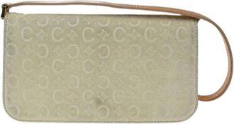 Celine Pre-owned Shoulder Bags, female, Beige, Size: ONE SIZE Pre-owned Vintage Suede Shoulder Bag