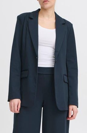 Ichi Kate Long Blazer in Total Eclipse at Nordstrom Rack, Size X-Small