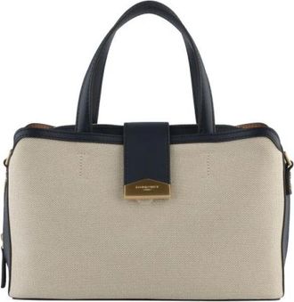 Pourchet Cavalcade Lin - Port&eacute; main - Dames - Handtassen - Beige - ONE Size - Leer - Tassen