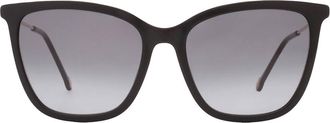Carolina Herrera Grey Gradient Cat Eye Ladies Sunglasses CH 0068/S 0807/9O 57