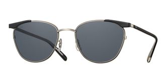 Eyevan 7285 Ellwood PBK/S Mens Sunglasses Silver Size 52