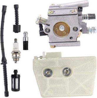 OEM Carburador Compatible Con Motores Stihl 038 Ms380 Ms381, Kit De Motosierra Zama C3-s148 11191200605