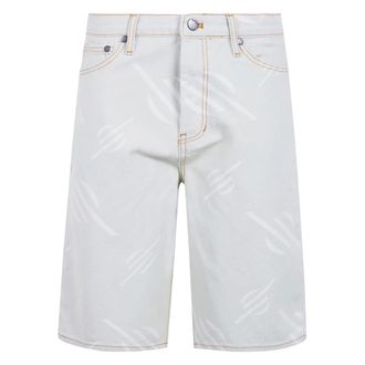 Daily Paper Clothing Korte Broeken, Heren, Wit, XL, Casual Shorts
