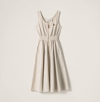 Miu Miu Panama cotton dress