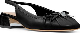Donald J Pliner Dara Slingback Square Toe Pump in Black at Nordstrom Rack, Size 5