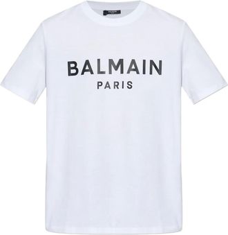 Balmain T-shirt con logo - Bianco