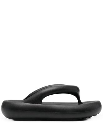 Axel Arigato padded open-toe flip-flops - women - Rubber/Rubber/Rubber - 39/40 - Black