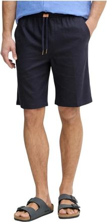 Mos Mosh Casual Shorts - Heren - Korte Broeken - Blauw - XL - Katoen - Korte Broeken