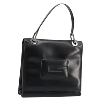 Gucci Pre-owned Handbags, female, Black, Size: ONE SIZE Pre-owned Vintage Hand Bag