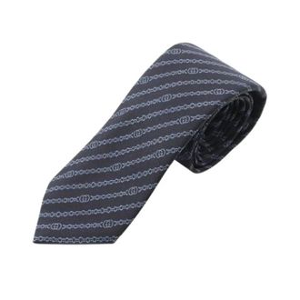 Gucci Pre-owned Cravat - Heren - Pre-owned - Blauw - Maat: ONE Size Zijde