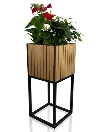OEM Soporte Para Flores Loft Fiorino De Lamela 22x22x50 Cm