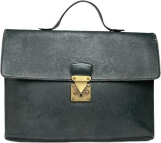 Louis Vuitton Pre-owned Handbags, female, Green, Size: ONE SIZE Pre-owned Vintage Handbag