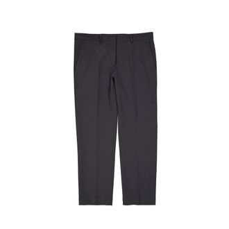 Blanca Vita Elastane Cropped Pants - Dames - Straight fit broeken - Grijs - 2XL - Polyester - Broeken