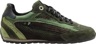 Floris Van Bommel Illvi 01.04 - Dames - Sneakers - Groen - 39 EU - Leer - Schoenen