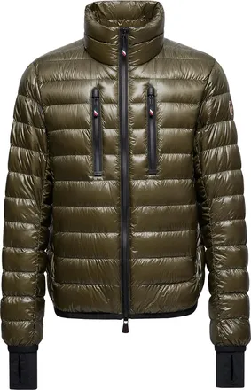 Moncler Hers Packable Down Ski Jacket Green Size 0