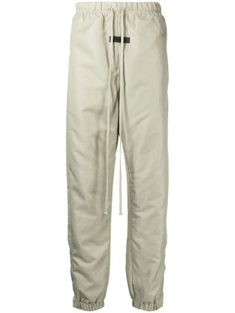 Fear of God drawstring technical track pants - Green