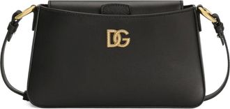 Dolce & Gabbana Borsa mini con placca logo - Nero