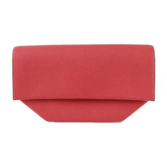 Herm&egrave;s Pre-owned Clutches, female, Red, Size: ONE SIZE Pre-owned Fabric clutches