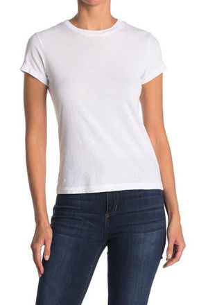 Re/Done 1950s Boxy Tee in Optic White at Nordstrom, Size Xx-Large