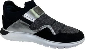 Hogan Interactive 3 Slip On Schoenen - Dames - Sneakers - Zwart - 37 EU - Leer - Schoenen
