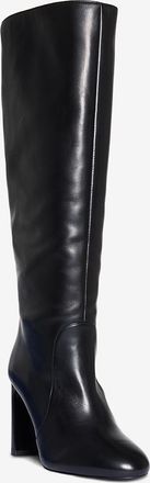 Stuart Weitzman Nappaleder-Stiefel mit Absatz Babette Tubo 85