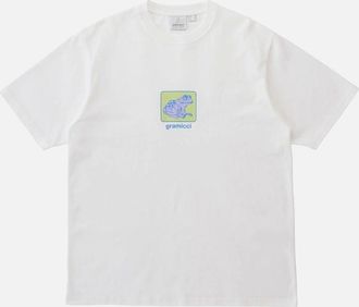 Gramicci Mens Gramicci Toad T-Shirt - White - Size: 38