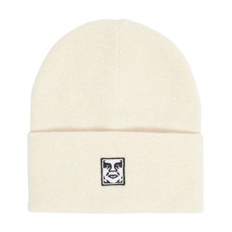 Obey Gorro Icon Patch Cuff - Accessories - unisex - Beige - ONE SIZE