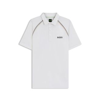 BOSS Active slim-fit polo shirt with odor control