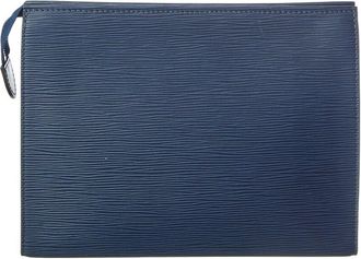 Louis Vuitton Indigo Epi Leather Toiletry Pouch 26 (Authentic Pre-Loved)