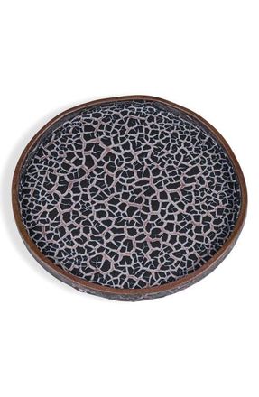 ComMune Ceramic Platter in Black at Nordstrom