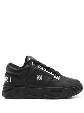 Amiri lederen sneakers met logo